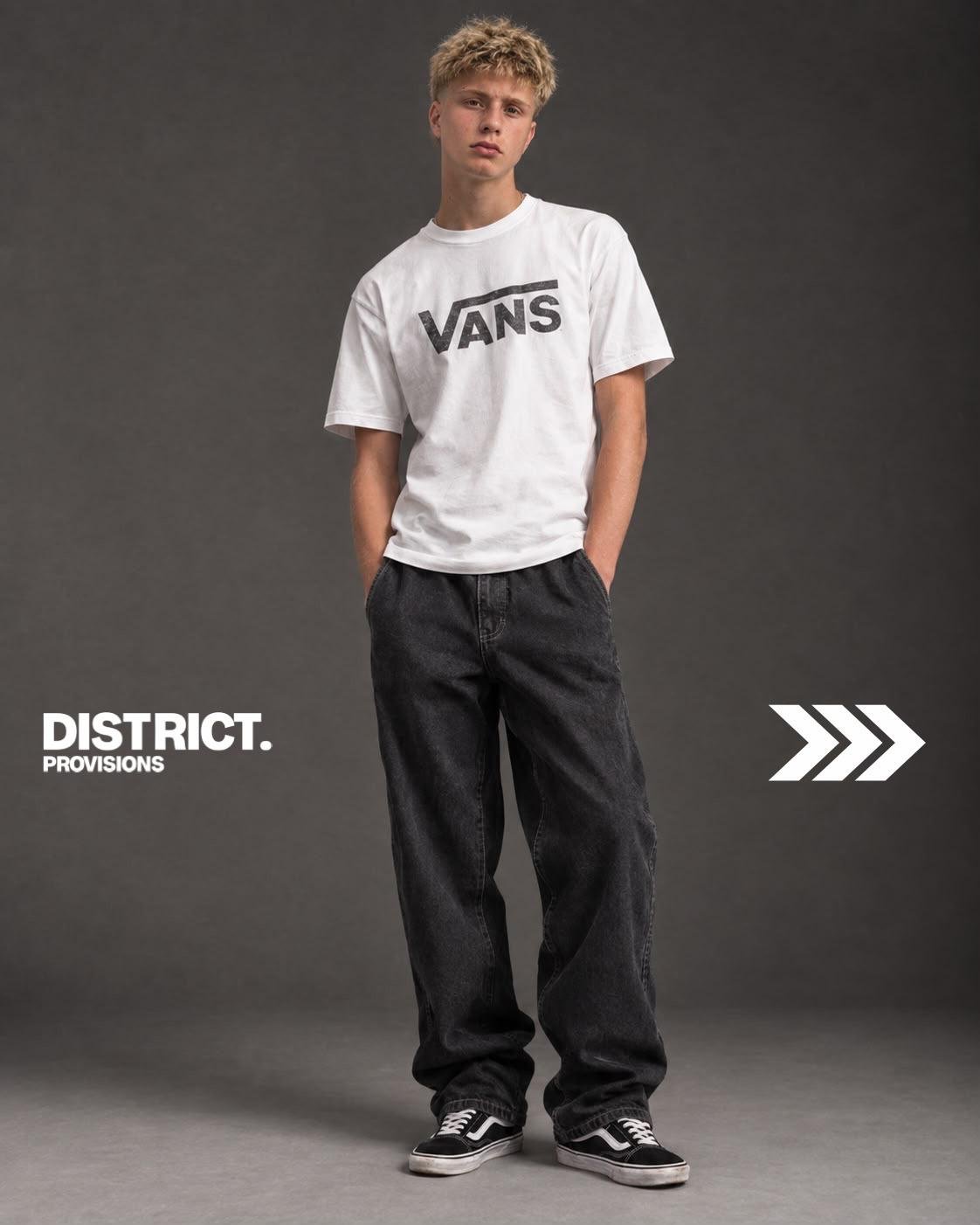 Vans on. DISTRICT. studio.